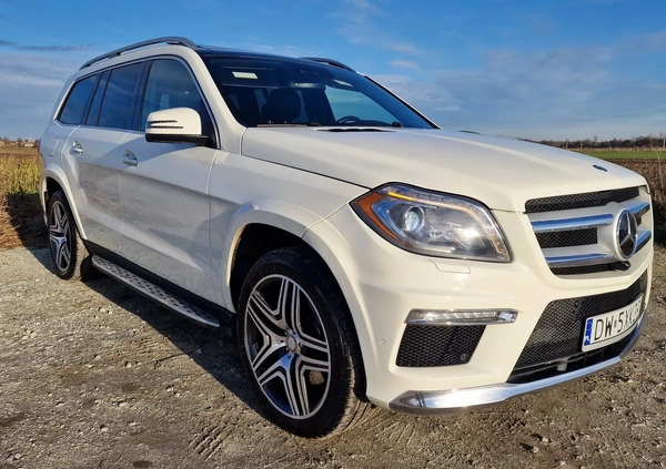 Mercedes-Benz GL cena 159900 przebieg: 167000, rok produkcji 2013 z Wrocław małe 781